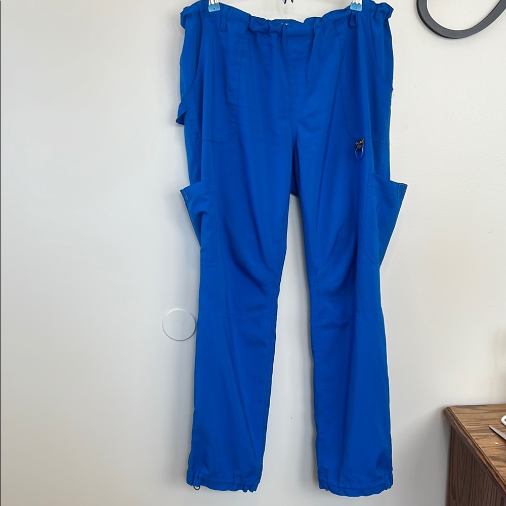 Koi Tech Royal Blue Scrub Pants